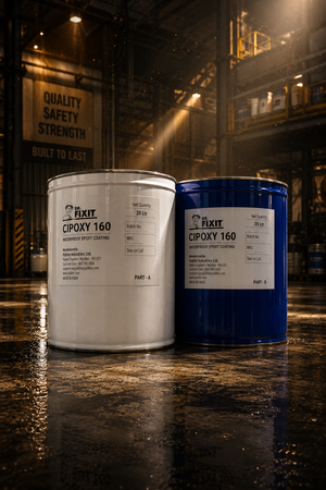 Dr Fixit CIPOXY 16D epoxy waterproofing solution — bathroom basement sump and water tank waterproofing compound Dr Fixit India
