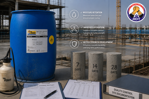 Dr. Fixit Curing Compound white wax emulsion from Dr. Fixit for concrete curing