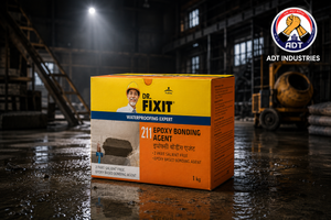 Dr Fixit Epoxy Bonding Agent product packaging — two-component epoxy bonding agent for structural concrete repair India
