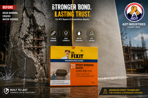 Dr Fixit Epoxy Bonding Agent product close up — two-component high strength epoxy bonding agent specifications Dr Fixit India
