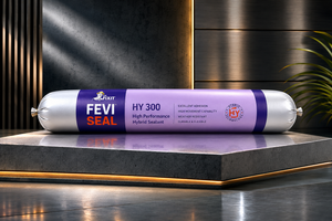 Dr. Fixit Feviseal HY 300 gunned into a concrete construction joint