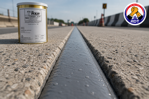 Dr. Fixit Pidiseal PS 43 fuel resistant polysulphide sealant for airport runway joints