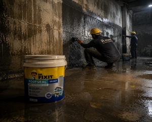 Dr. Fixit Roofseal Select — trusted premium waterproof roof coating by Pidilite for waterproofing contractors across India
