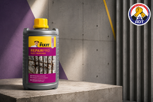 Dr. Fixit Rust Remover bottle product shot — Pidilite rust remover for steel reinforcement and rebar India