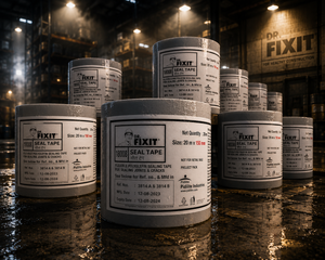 Dr Fixit Seal Tape 150MM waterproofing solution — TPE joint tape for movement joints corners wall floor junction waterproofing India
