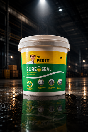 Dr Fixit Superseal 4500 PUH waterproofing solution — polyurea coating for roof terrace water tank basement industrial waterproofing India
