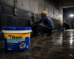 DR.FIXIT ROOFSEAL Classic — trusted waterproof roof coating by Pidilite for waterproofing contractors across India
