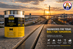 ESSRBOND PG101 fuel and flame resistant sealant for rigid road joints