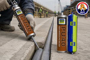 ESSRBOND PU 40 weather and UV resistant sealant for construction and transport joints