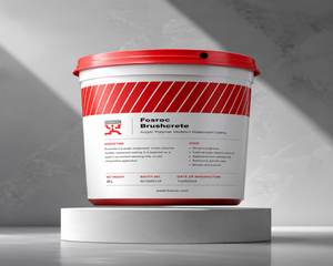 Fosroc Brushcrete — reliable waterproof coating by Fosroc Chemicals India preferred by contractors for consistent on-site performance



