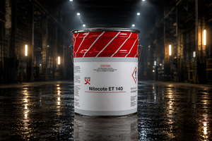 Nitocote ET 140 Fosroc product packaging — two-component epoxy tar protective coating for concrete steel structures India

