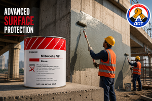 Nitocote VF product packaging — epoxy putty void filling Fosroc Chemicals India Pvt Ltd
