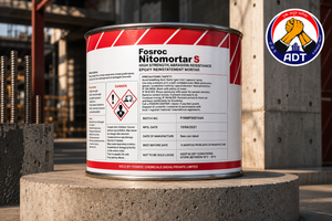 Nitomortar S product packaging — solvent-free epoxy repair mortar Fosroc Chemicals India Pvt Ltd
