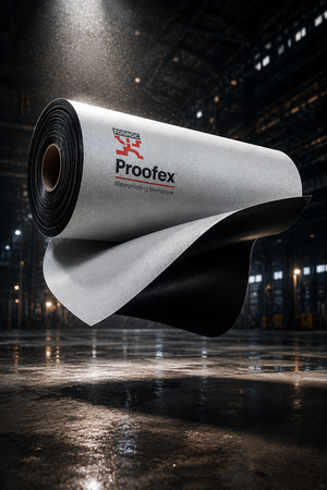 Fosroc Proofex ORG OGP OFB root penetration certified waterproofing solution — zero VOC eco-friendly TPO membrane roof garden India

