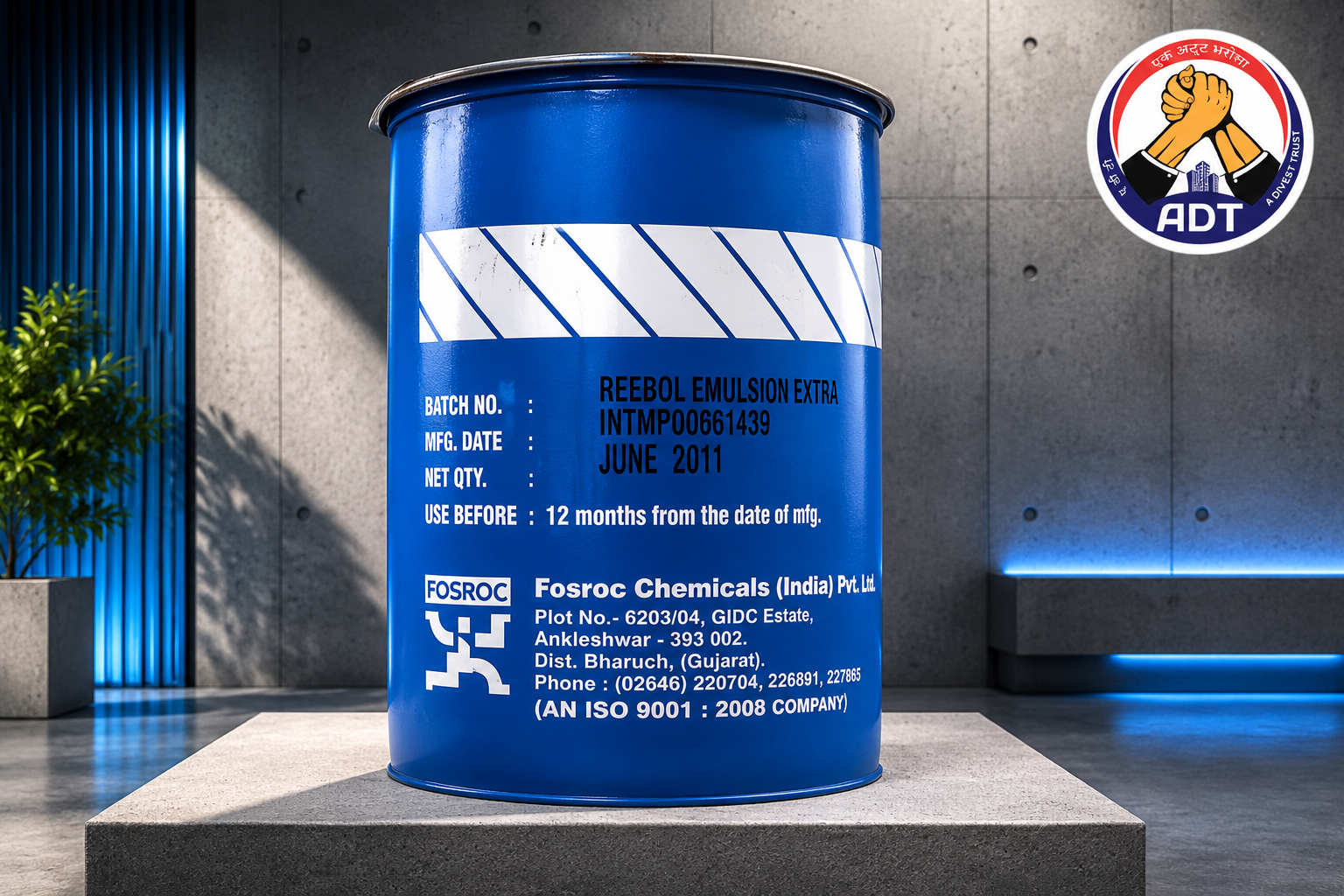Fosroc Reebol Standard shuttering oil that protects formwork and eases stripping