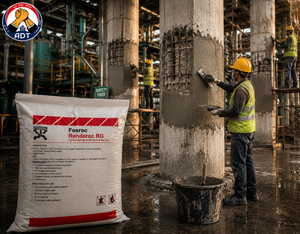 RENDEROC RG product packaging — general purpose repair micro concrete Fosroc Chemicals India Pvt Ltd
