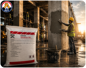 FOSROC RENDEROC RG construction chemical — general purpose repair micro concrete versatile structural concrete restoration India

