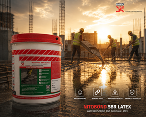 Fosroc SBR Latex — trusted SBR waterproofing coating and bonding agent for structural repair and waterproofing projects across India




