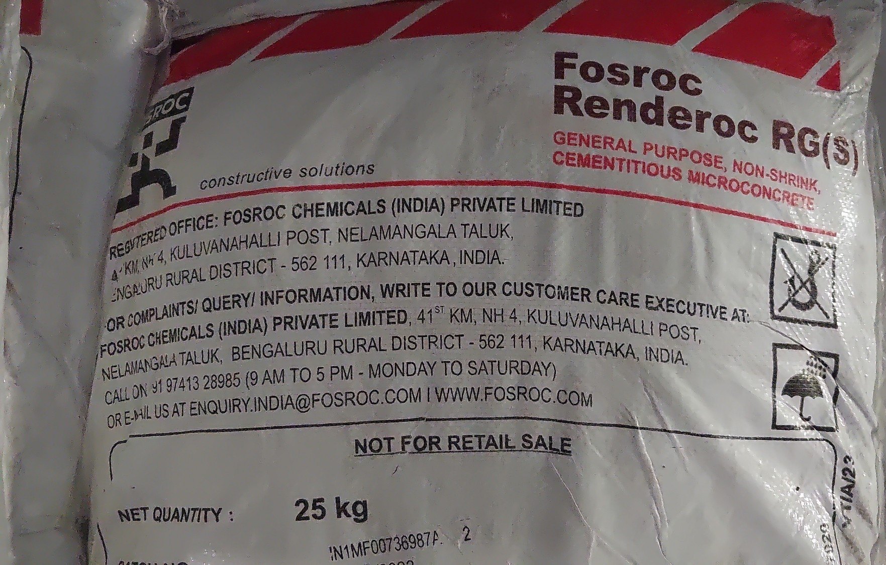 FOSROC RENDEROC RG(S)