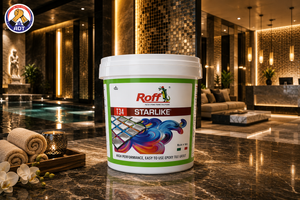 Roff Starlike two-component epoxy grout mixed before application