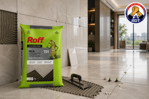Roff T01 NCA polymer-modified adhesive for terracotta and quarry tiles