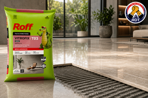 Roff T03 Vitrofix premium adhesive for ceramic vitrified and stone tiles