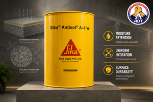 Sika Antisol A-4 acrylic curing compound from Sika India for fresh concrete