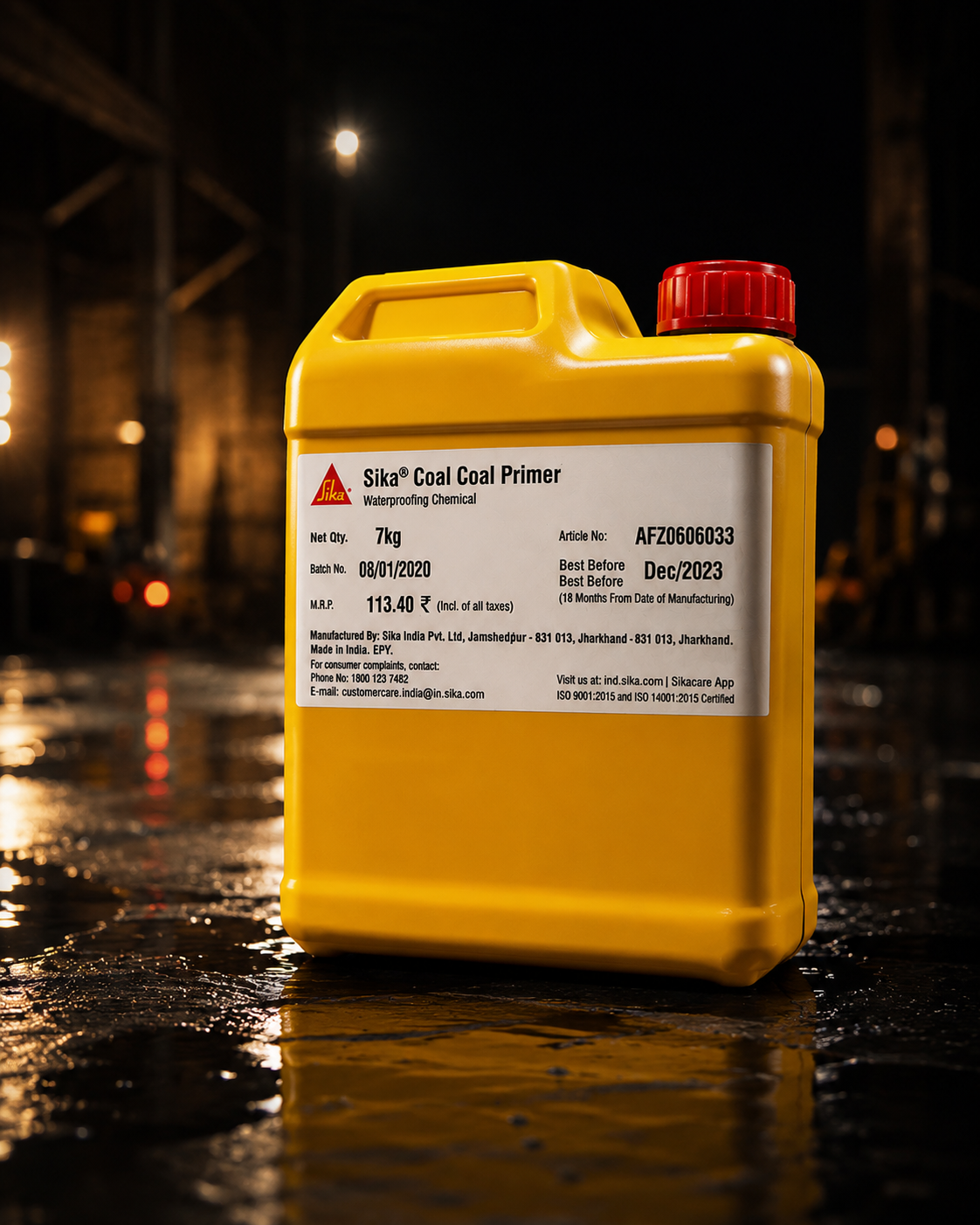 Sika Cool Coat Primer — water-based acrylic primer that strengthens concrete and masonry before waterproof roof coating application

