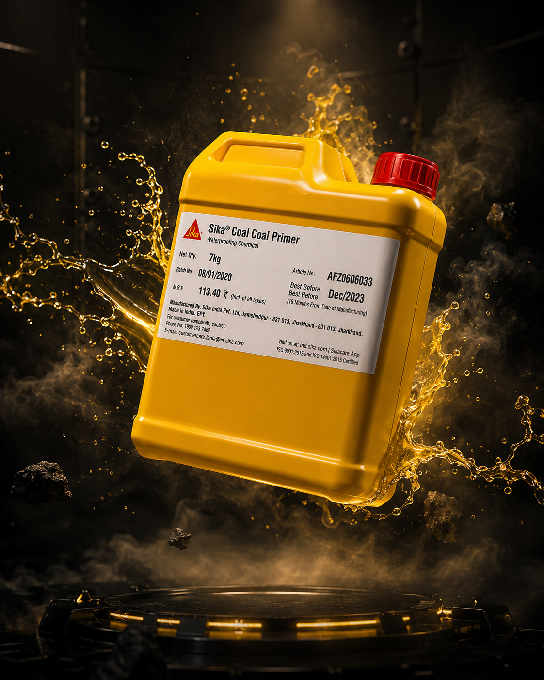 Sika Cool Coat Primer — durable acrylic waterproofing chemical primer for terrace waterproofing and permanent roof leakage solution India