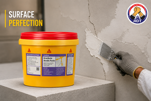 Sika Cracksil crack filler paste from Sika for lasting wall crack repair in India