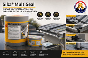 Sika Multiseal AP self-adhesive bituminous aluminium sealing tape from Sika India