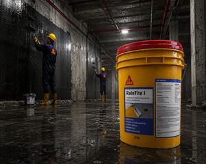 Sika India Raintite I — trusted acrylic polymer waterproofing chemical for roof waterproofing and terrace waterproofing

