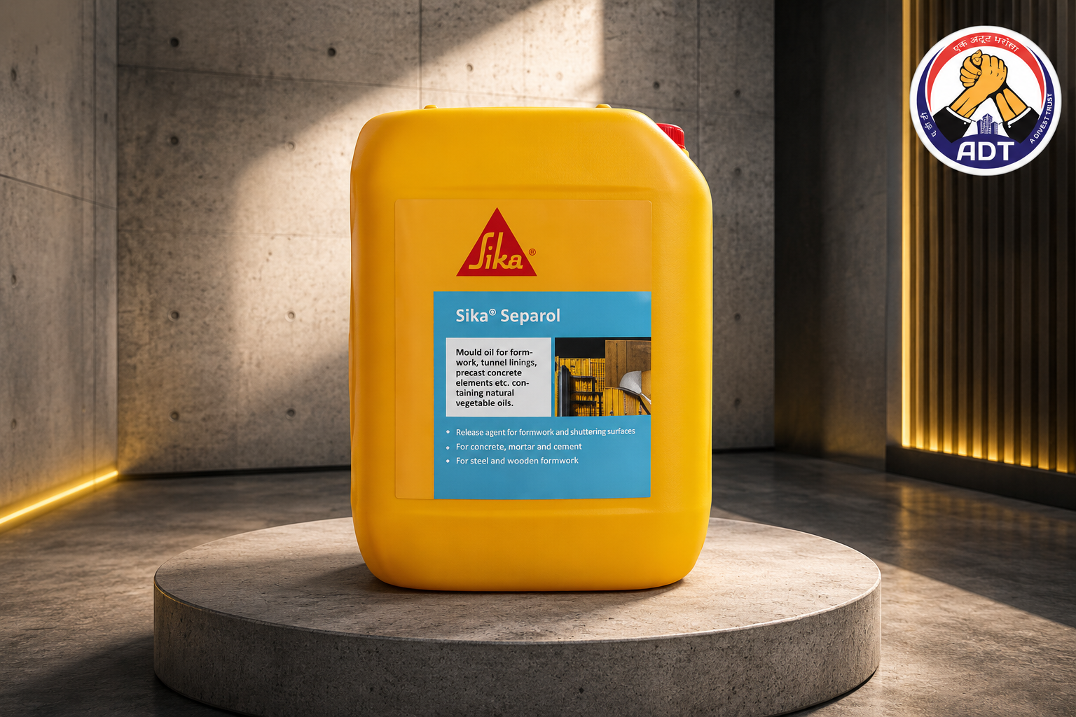 Sika Separol shuttering oil that extends formwork life and reduces staining
