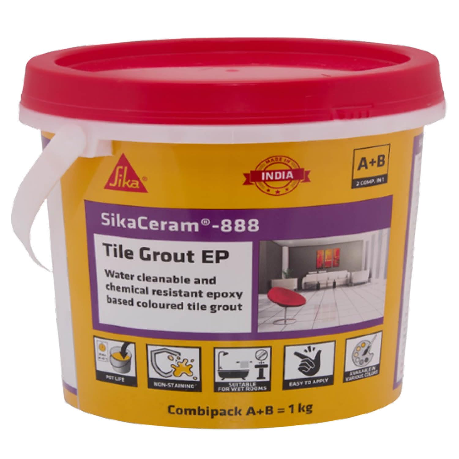Sika Ceram-888 Tile Grout EP