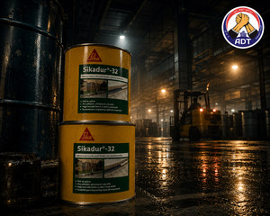 Sikadur 32 product close up — low viscosity two-component epoxy bonding agent specifications Sika India
