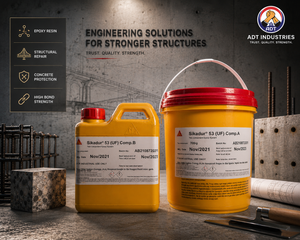 Sikadur-53 UF ultra-fine epoxy injection grout — low-viscosity hairline crack repair structural concrete restoration India