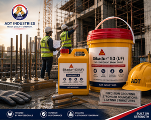 Hairline crack in structural concrete beam repaired with Sikadur-53 UF — ultra-fine epoxy injection grout complete fill India
