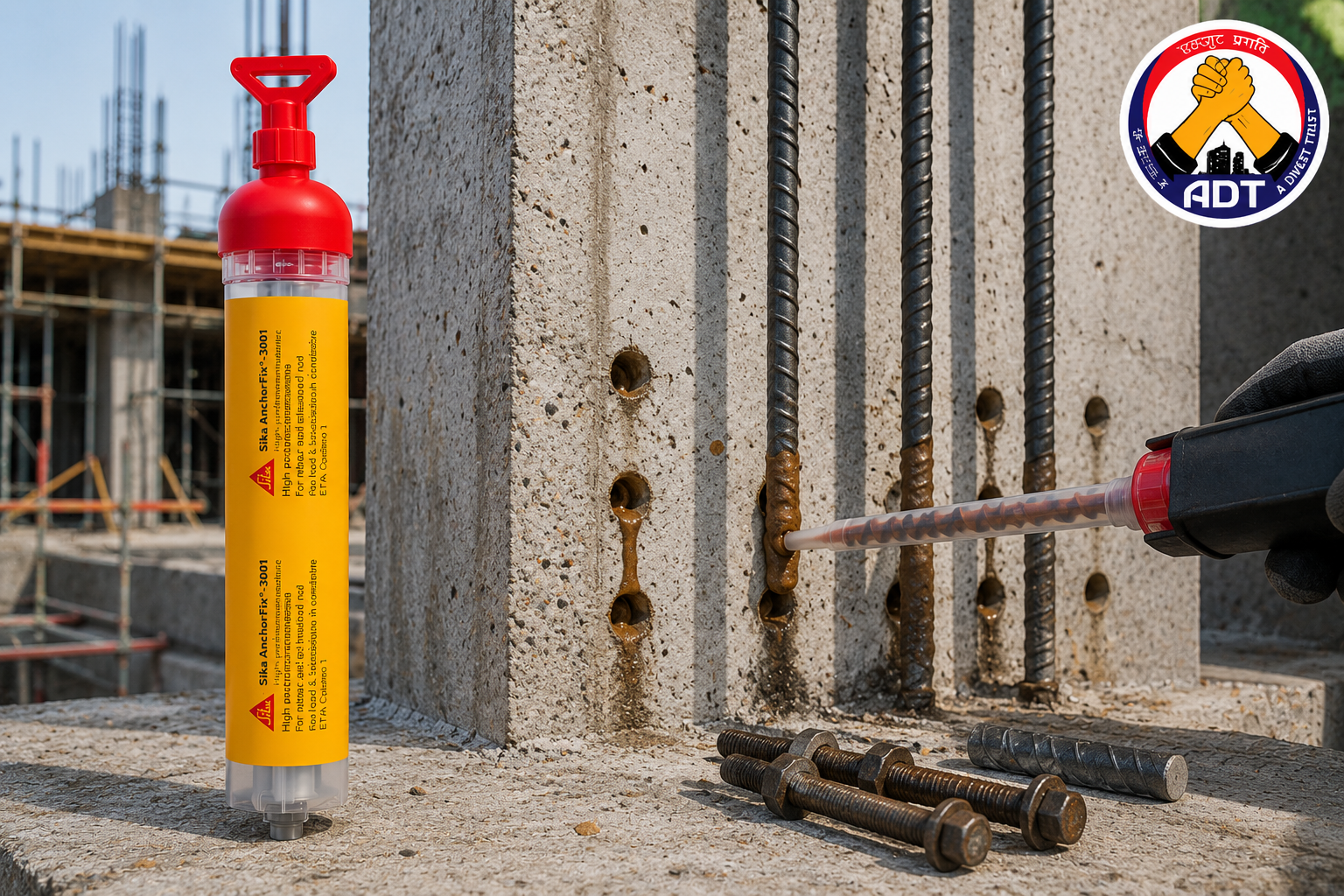 Sikaflex 127 isocyanate free sealant and adhesive for concrete metal glass and PVC