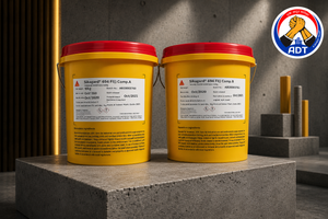 Sikagard-694 FI product packaging — flowable epoxy putty Sika India Pvt Ltd
