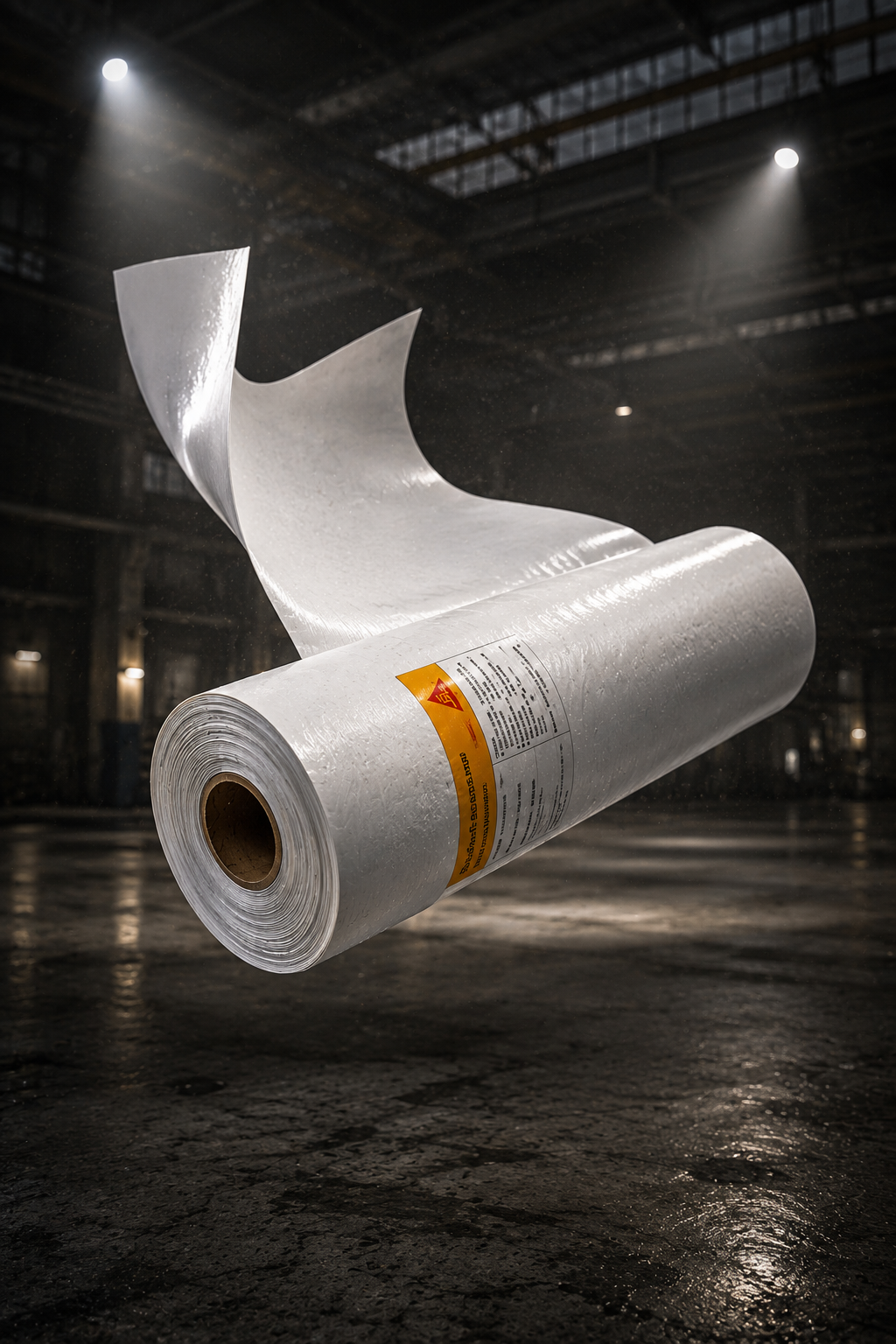 SikaProof 312 HDPE SG W IN heat-weldable joint application — fully bonded HDPE waterproofing membrane for waterproofing contractors India
