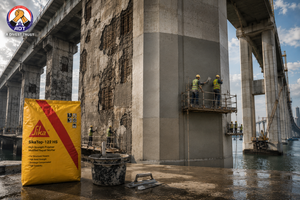 SikaTop-122 HS construction chemical — high-strength two-component repair mortar structural concrete restoration durable India

