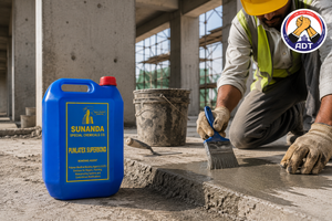 Sunanda Polyalk Fixoprime corrosion protection for rebar in RCC structures