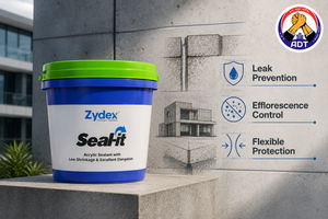 Zydex Seal-It acrylic crack filler from Zydex for sealing wall cracks