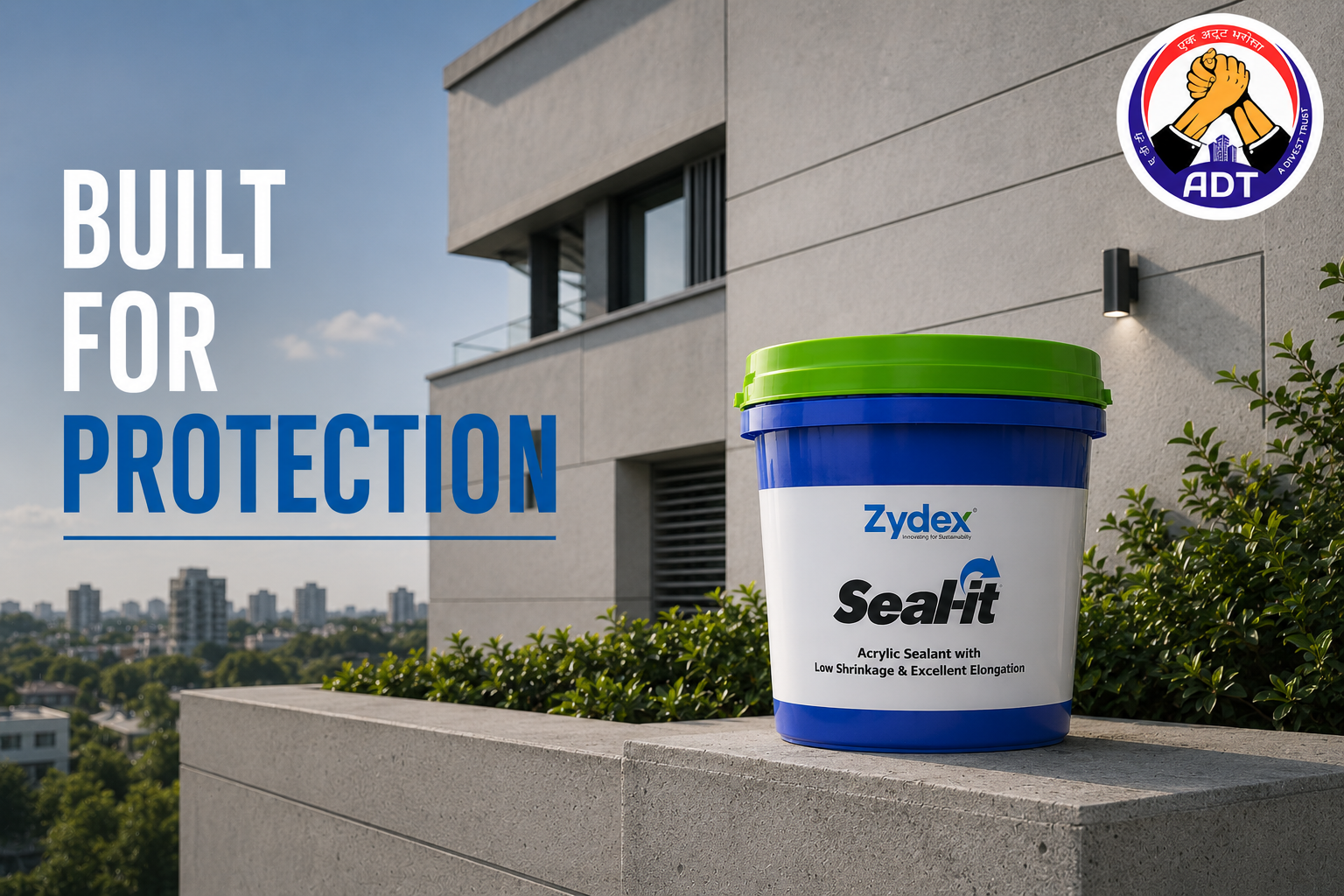 Zydex Seal-It crack repair paste from Zydex Industries India