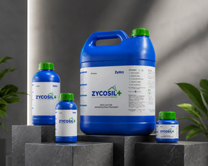 Zydex Zycosil Plus — no topcoat required permanent water repellent construction chemical for facades, terraces, parapets and exposed concrete India